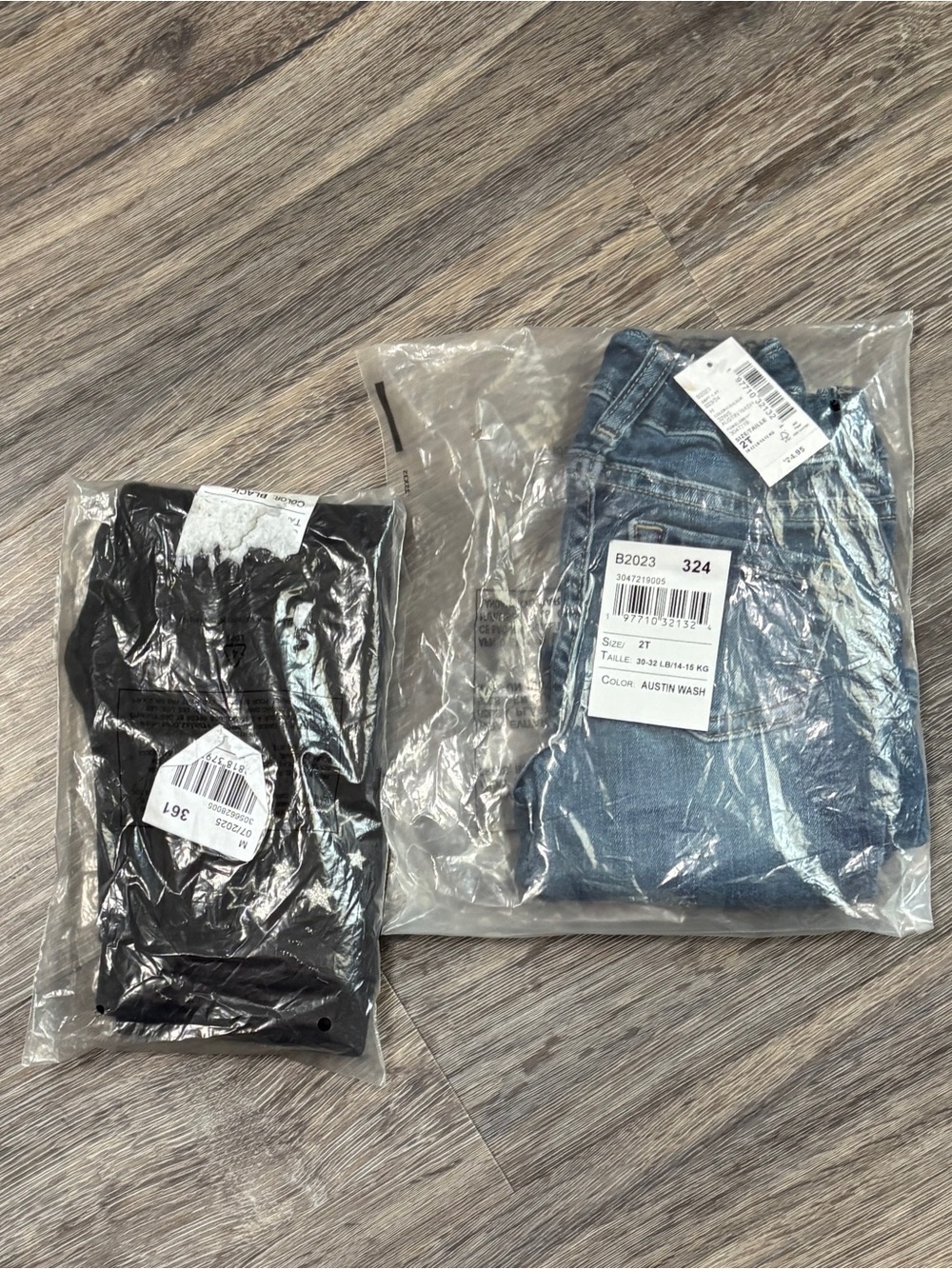 Toddler Girl 2T Clothing Bundle Lot NWT Jeans Leggings Tops Dress 5 Pc - Picture 7 of 13